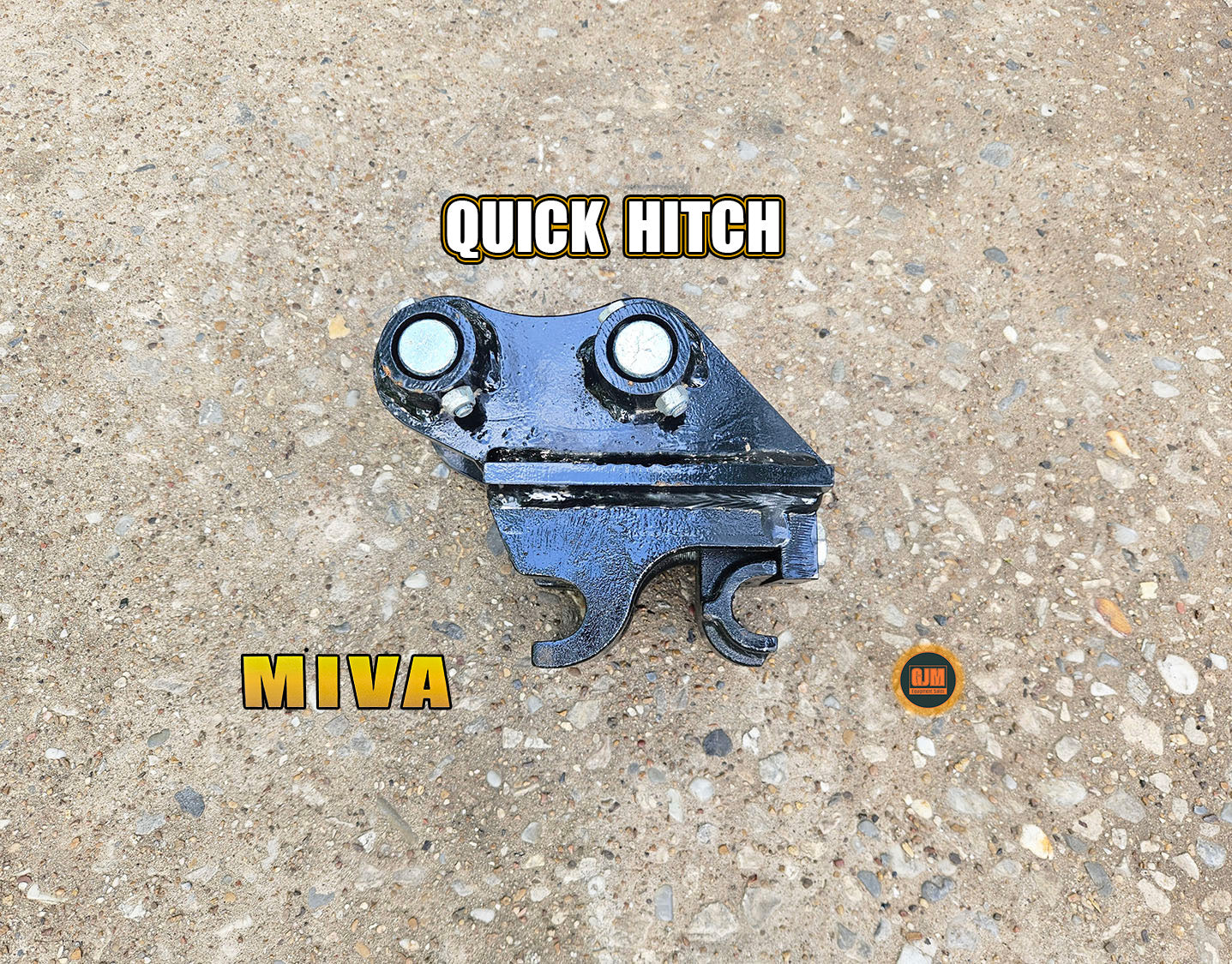 MIVA 8pc Attachment Set for 1-2 Ton Mini Excavators