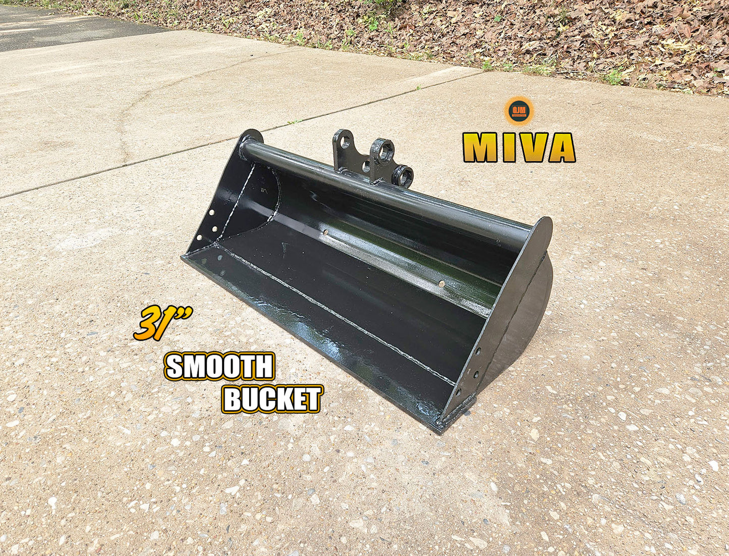 MIVA 8pc Attachment Set for 1-2 Ton Mini Excavators
