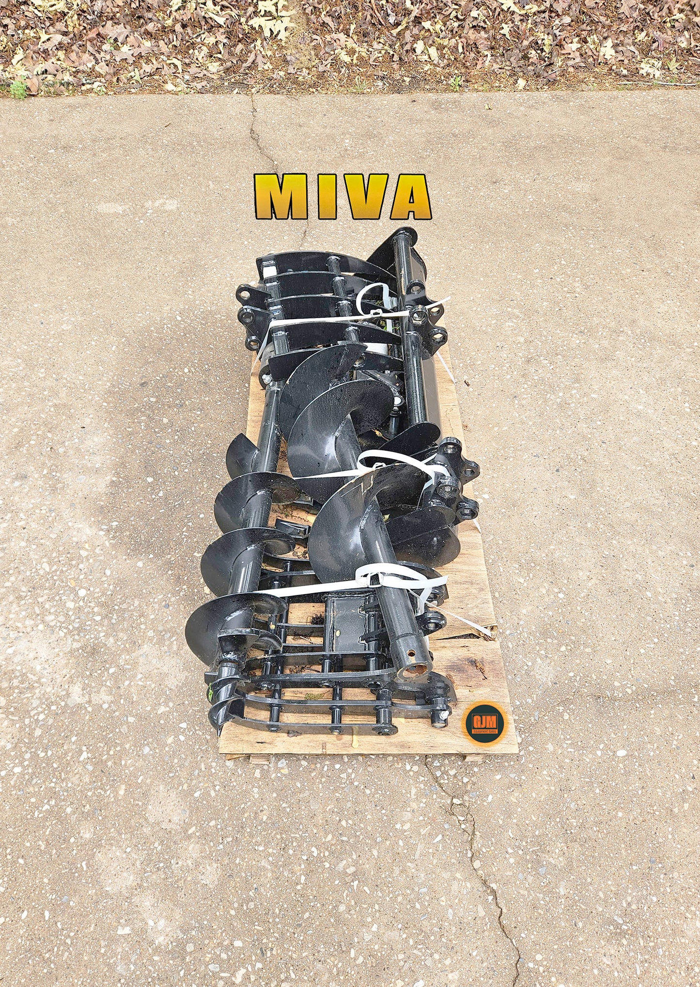 MIVA 8pc Attachment Set for 1-2 Ton Mini Excavators