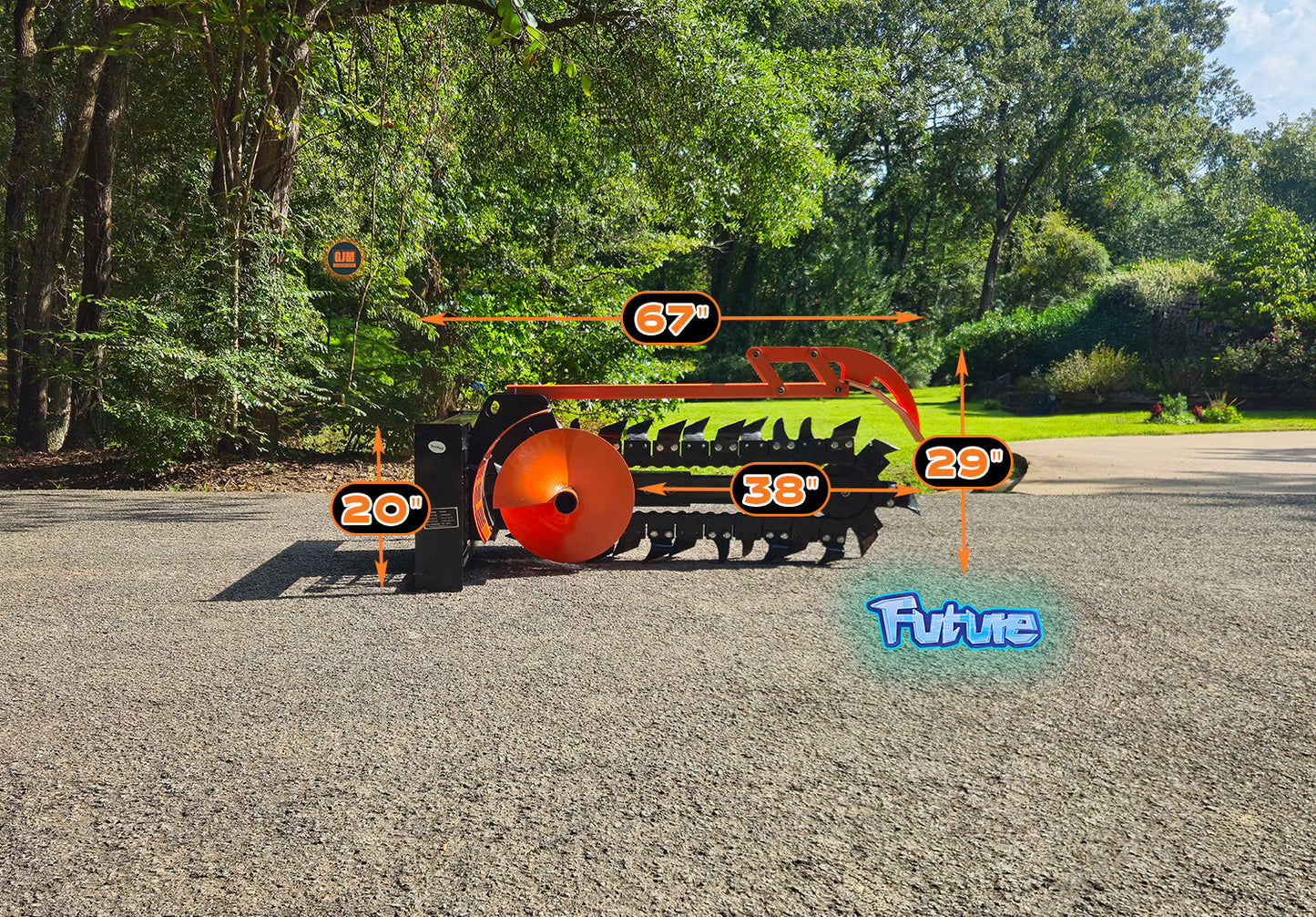 Future FT-Y-TC38 Skid Steer Trencher