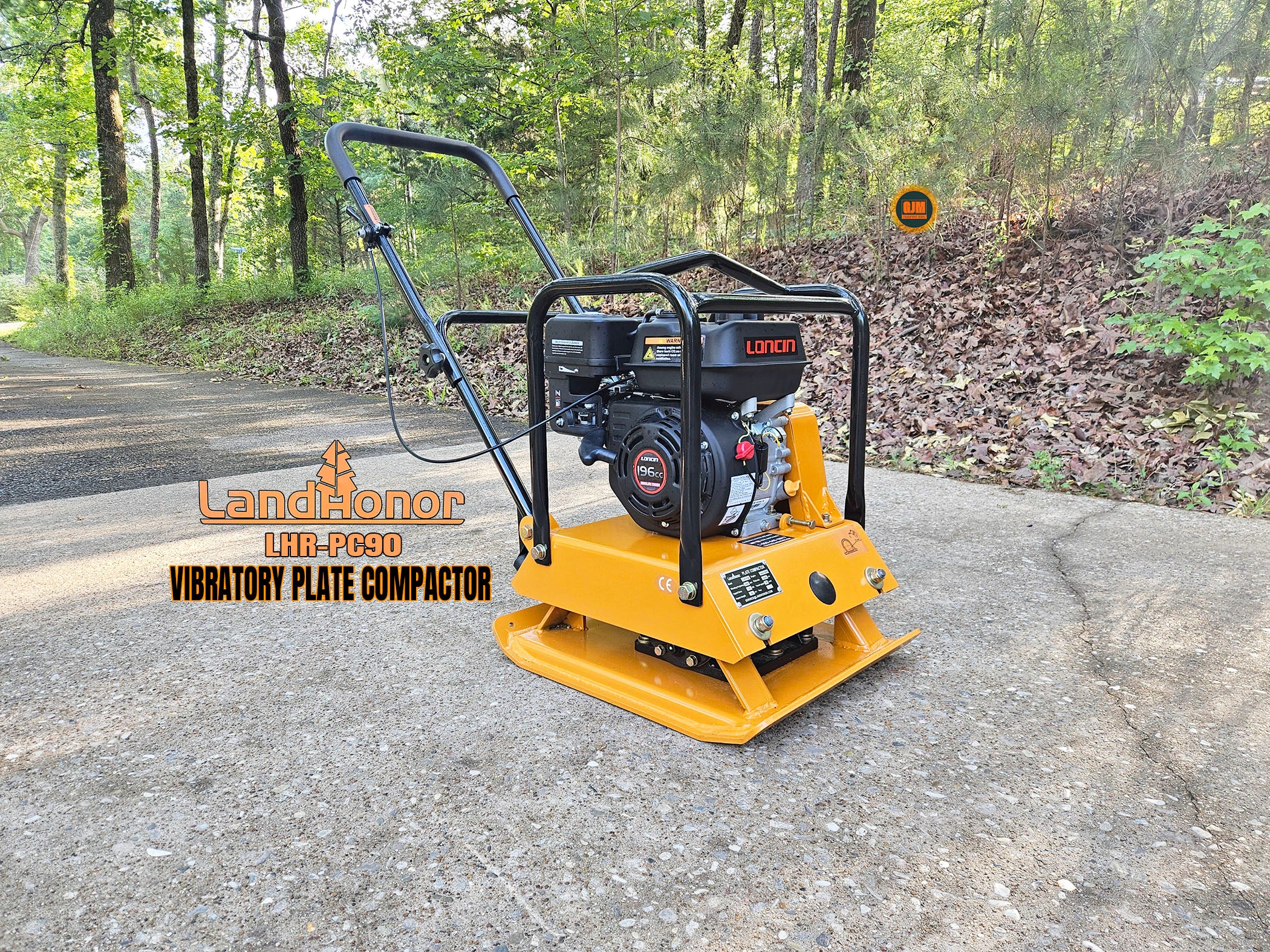 LandHonor LHR-PC90 Vibratory Plate Compactor – GJM Equipment Sales